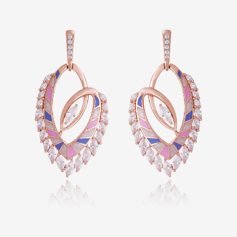 Meenakari Zircon Earring 170751