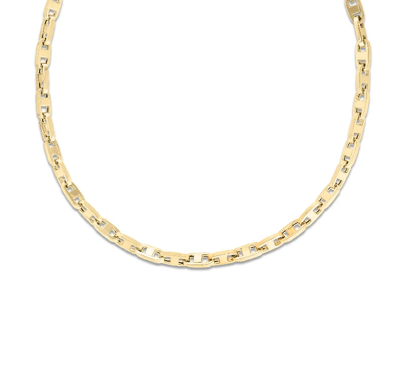 Roberto Coin Designer Gold Anchor Link Chain, 24"