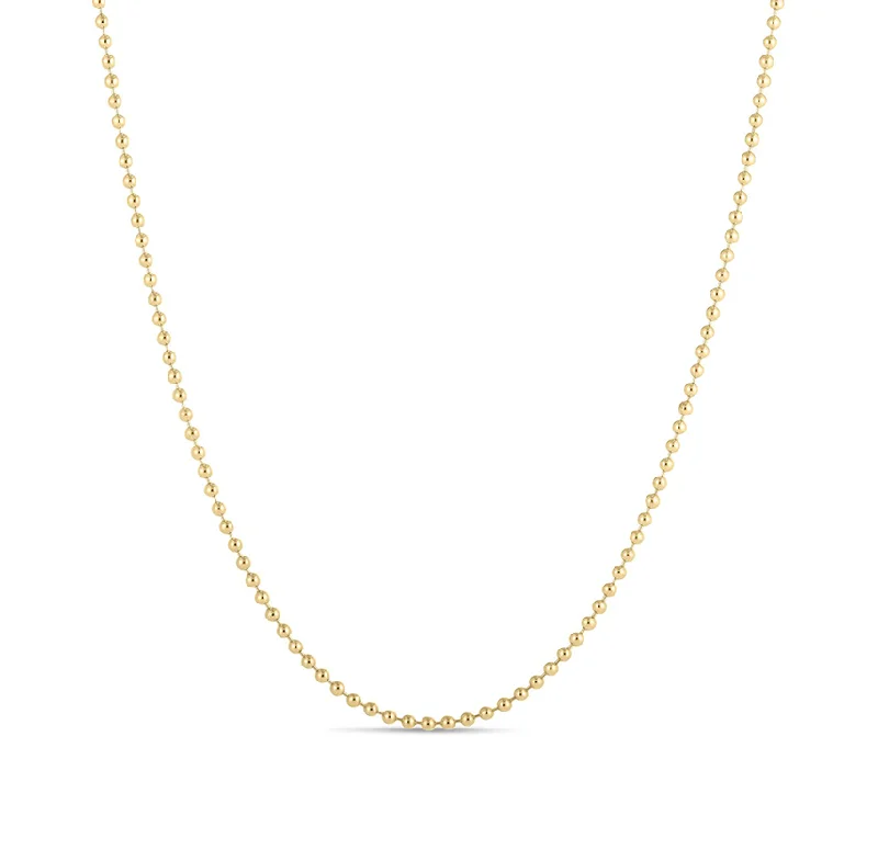 Roberto Coin Designer Gold Classic Bead Chain