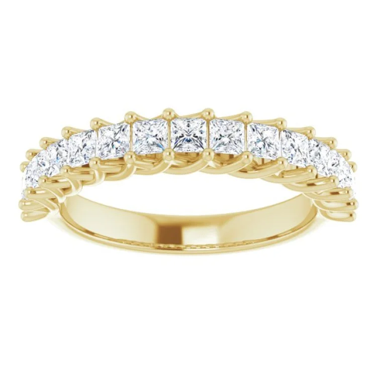 14K Yellow 1 CTW Natural Diamond Anniversary Band