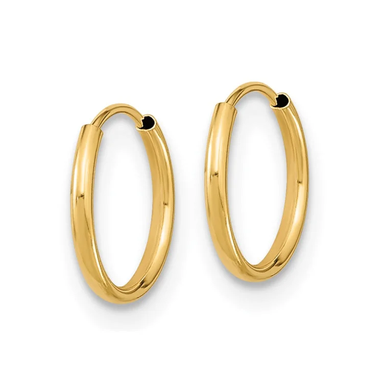 14k Madi K Endless Hoop Earrings