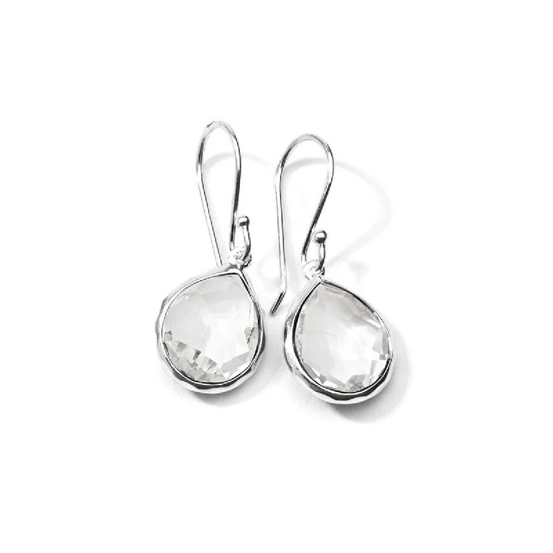 IPPOLITA Rock Candy® Mini Teardrop Earrings in Clear Quartz