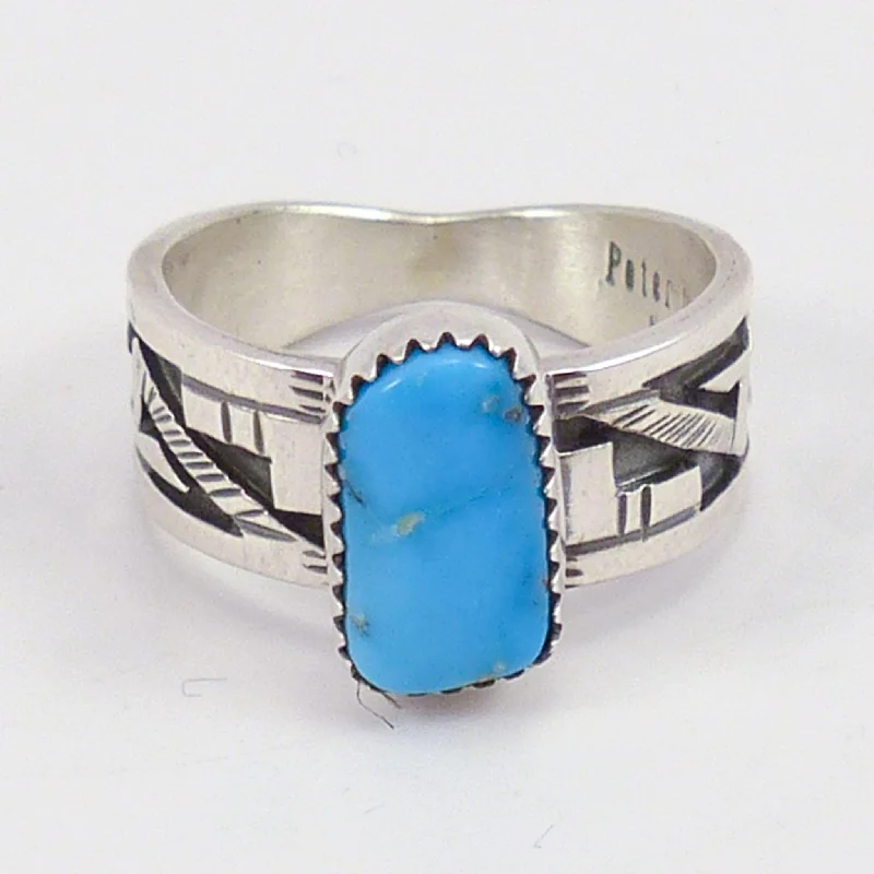 Kingman Turquoise Ring