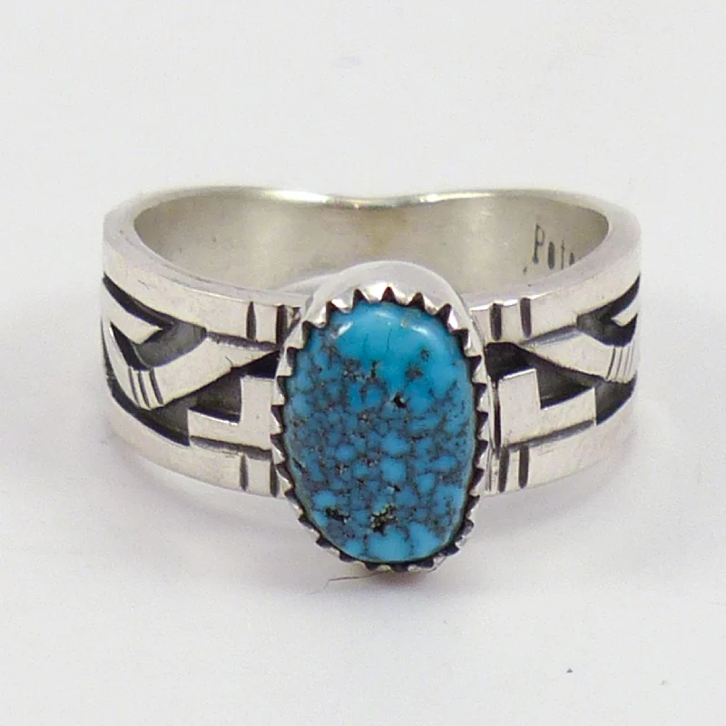 Kingman Turquoise Ring