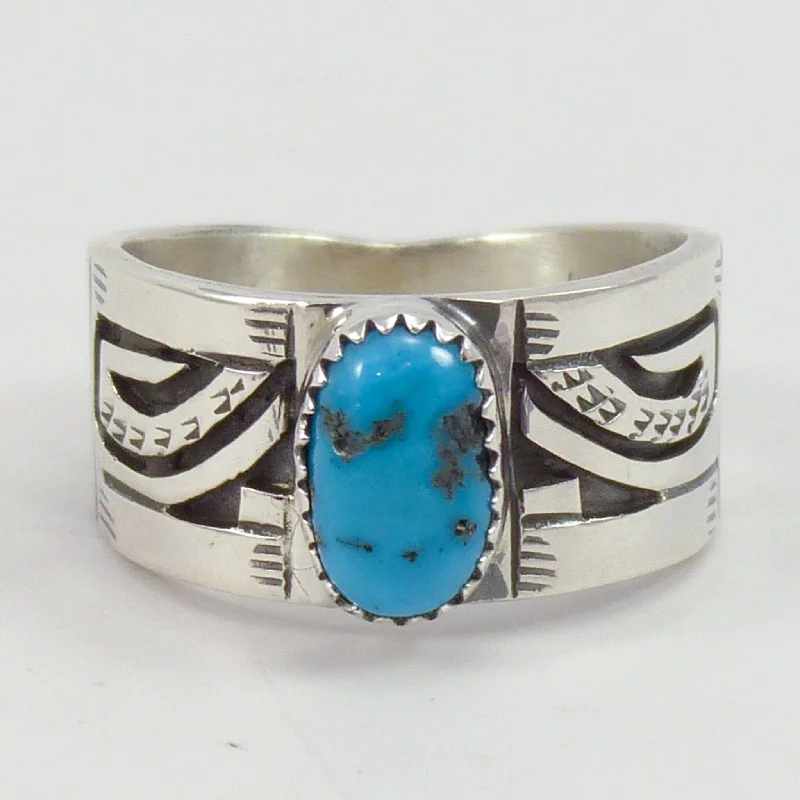 Kingman Turquoise Ring