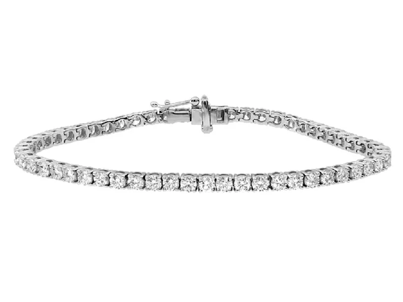 Lab Grown Diamond Tennis Bracelet