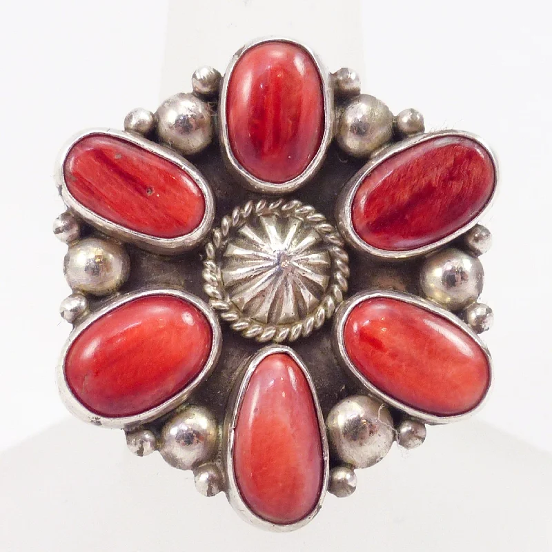 Spiny Oyster Cluster Ring