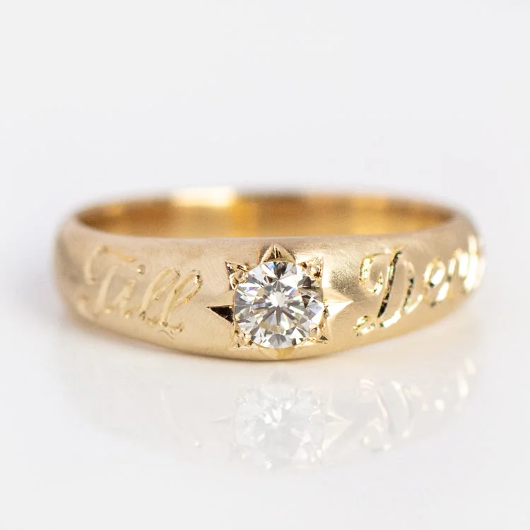 Till Death Wedding Ring