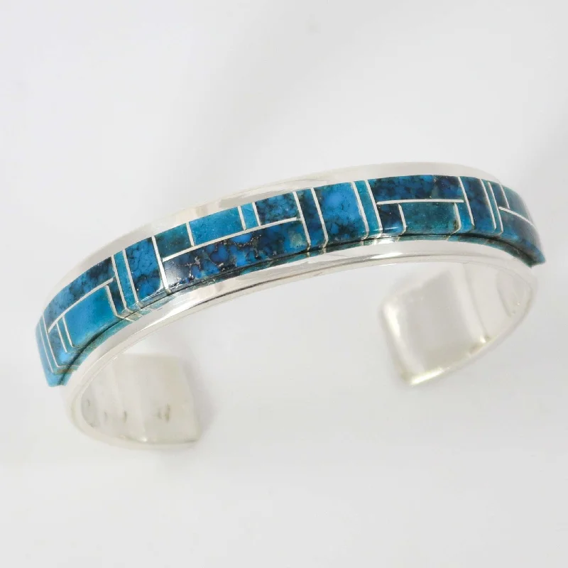 Turquoise Inlay Cuff