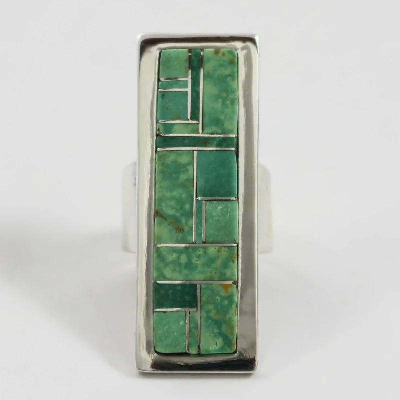 Variscite Inlay Ring