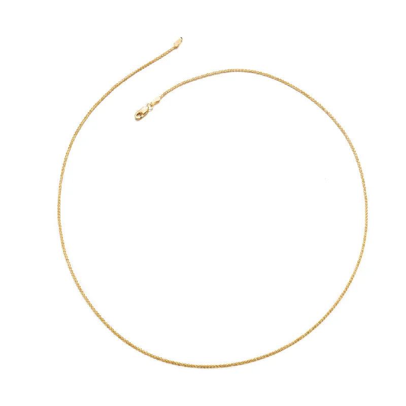 1.2mm 14-Karat Yellow Gold Chain