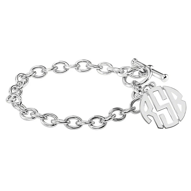 Fink's 20mm Classic Original Monogram Toggle Bracelet