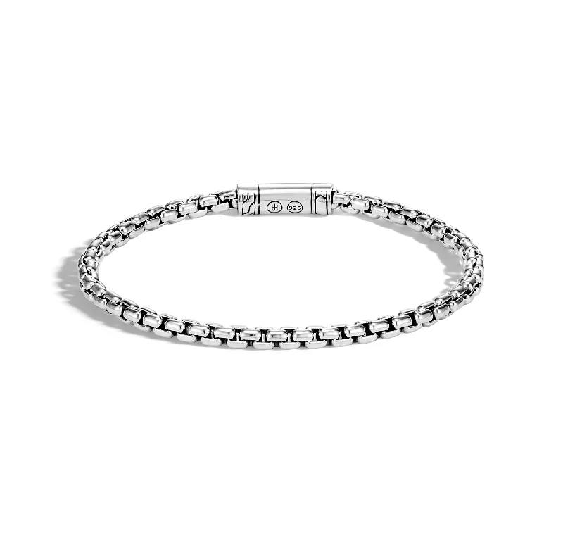 John Hardy Men's Classic Chain Sterling Silver Box Chain Bracelet