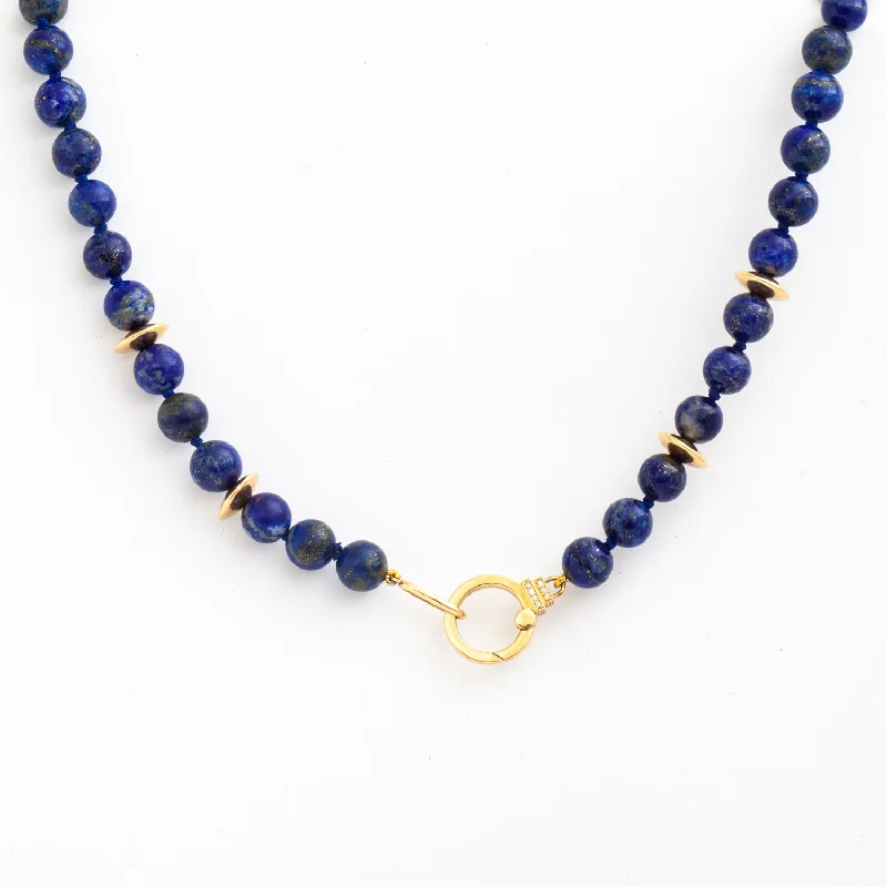 Lapis Beaded Necklace