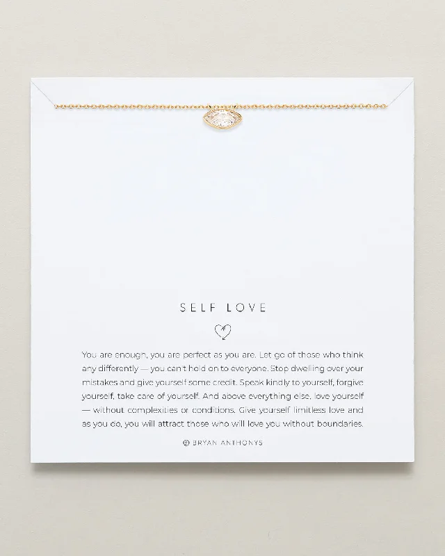 Self Love Marquise Necklace