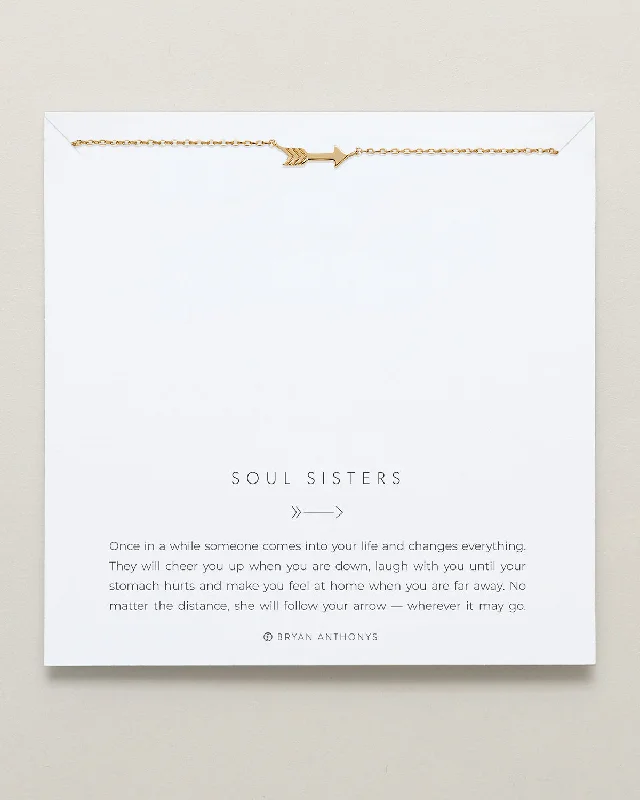 Soul Sisters Icon Arrow Necklace