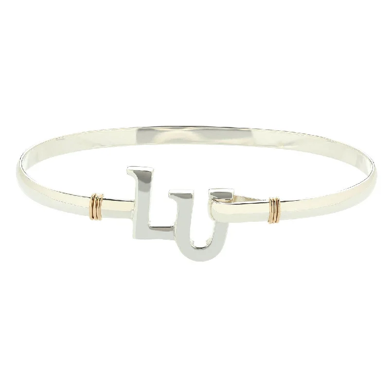 Sterling Silver Fink's Liberty University Bracelet in 7.5"