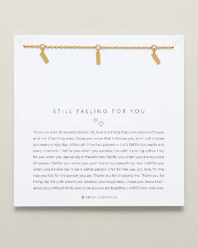 Still Falling For You Necklace