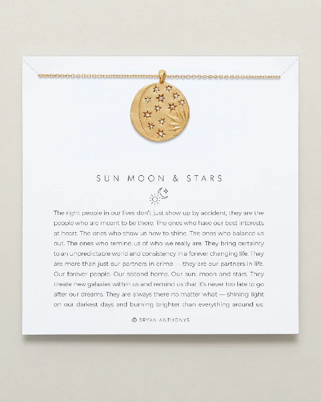 Sun Moon & Stars Necklace