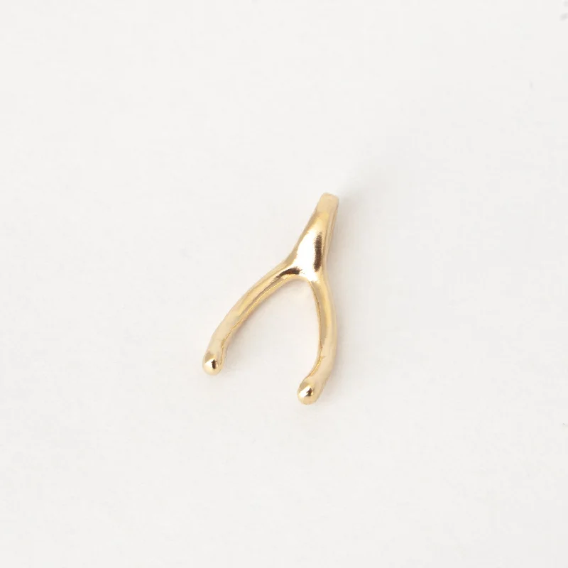 Wishbone Charm